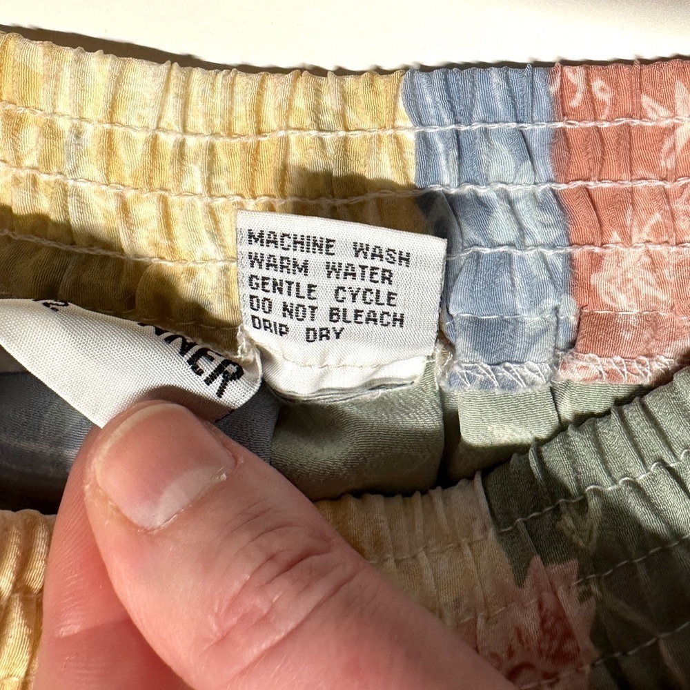 Vintage Pleated Floral Patchwork Cottagecore Elas… - image 8